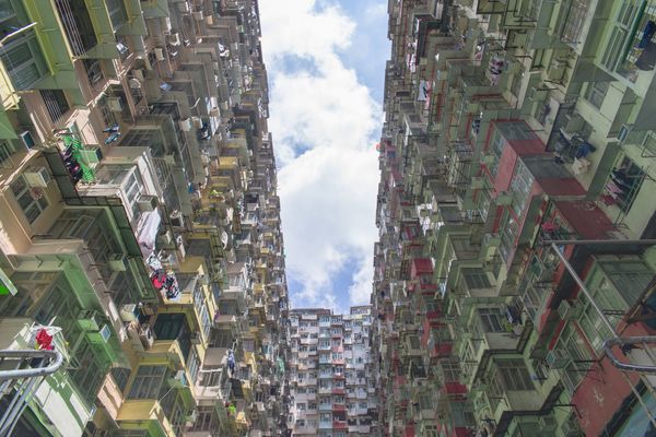 香港 中環（セントラル）「怪獸大廈 巨樓」