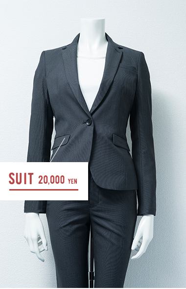 suit 38,000 yen