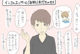 すれみの＃1コマでわかる大学生vol.118「インフルエンサーと（自称）友だちの奴」