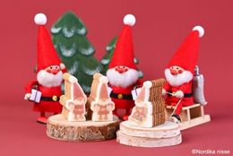 ハンドメイドの木製人形ブランド「ノルディカニッセ」と、大人気の型ぬきしながら楽しく食べる型ぬきバウム専門店「Katanukiya（カタヌキヤ）」がクリスマス限定でコラボ！ #Z世代Pick