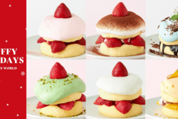 【世界のパンケーキがここに】史上初！NY、韓国など"世界6か国"のFLIPPER'Sで作り上げた全6種のパンケーキを12月6日(火)よりホリデー限定販売　#Z世代Pick