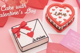 あなただけのバレンタインケーキが作れる！オリジナルメッセージも！ #Z世代Pick