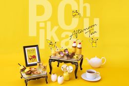 「ピカチュウ」をモチーフにした、かわいいスイーツがいっぱい！ 「ピカチュウ」アフタヌーンティー開催！#Z世代Pick