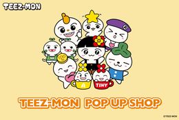 【人気韓国アイドル】ATEEZ公式オリジナルキャラクター『TEEZ-MON（ティーズモン）』初の公式POP UP SHOP開催決定！ #Z世代pick