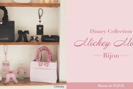 【Maison de FLEUR】大人気Disney Collectionから新作登場・キラキラと煌めくミッキーモチーフのビジューコレクション #Z世代Pick