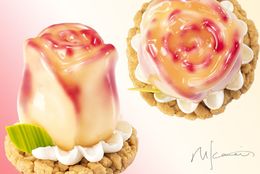 【TOKYOチューリップローズ】夏の収穫！桃の魅力したたるグラデーション・ケーキがいま、開花 ！ #Z世代Pick