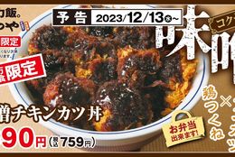 「かつ」と「つくね」で二倍おいしい！コクうま「味噌チキンカツ」６９０円！ #Z世代Pick