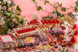 約40種のいちごメニューとお花の香りが口に広がる贅沢な休日「ストロベリーデザートビュッフェ～妖精たちの休日～」開催 #Z世代Pick