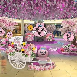 【春爛漫！可愛さ満開！！おぱんちゅうさぎと花づくしの１カ月半】大阪の地下街『ホワイティうめだ』が『おぱんちゅうさぎ』のピンク色に包まれる！ #Z世代Pick