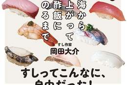 普段は見られない、魚→すしのビフォーアフター！ 『すし本  海から上がって酢飯にのるまで』発売 #Z世代Pick