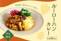 【9月季節限定カレー】夢民から、魯肉飯×夢民によって誕生した夢民初のガッツリ系カレー「ルーローハンカレー」が期間限定で登場。 #Z世代Pick