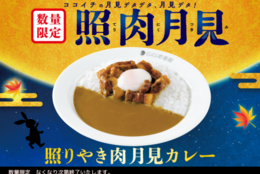 ココイチ初の月見メニュー！とろ～り半熟タマゴ×照りやき肉！「照りやき肉月見カレー」を数量限定で販売 #Z世代Pick