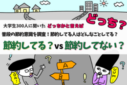 大学で充電、コンビニよりスーパー、食費1日500円… 大学生の節約意識を大調査！