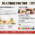 岡山大学TABLE FOR TWO