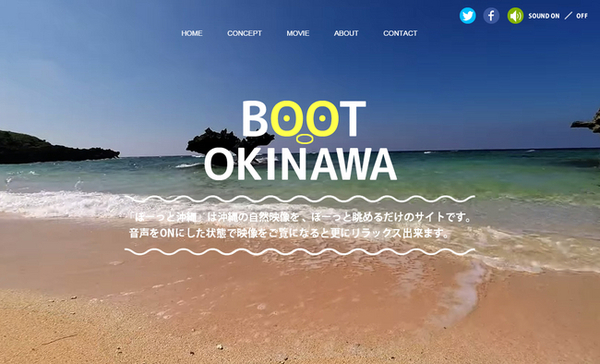 就活中でも手軽に沖縄の大自然に癒しをもらえる!?ネット上で話題のwebサイト！