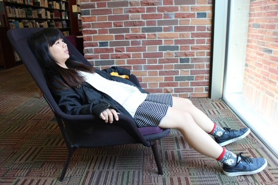 【女子大生あぐ味のキャンパス探訪】春休みで誰もいないから、おしゃれな立教大学の図書館でひと暴れしてきた