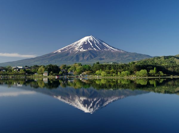 富士山と河口湖エリア