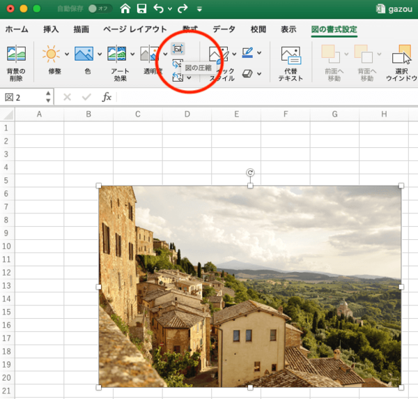 Mac版Excelで画像を挿入するには？トリミングや画像の保存や圧縮など基本の使い方を紹介