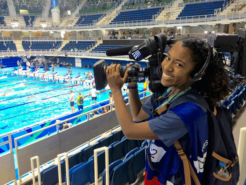 What does it mean to boost the Tokyo Olympics with "broadcast"?   I went to ask the big shot directly! #大学生の社会見学