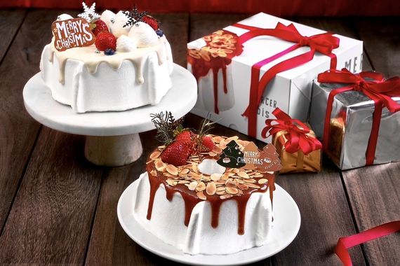 連日行列が続く生キャラメルシフォンケーキ専門店「MERCER bis」からクリスマス限定シフォンケーキが登場！ #Z世代Pick