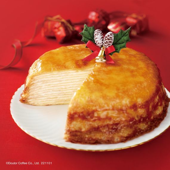 クリスマスに特別なケーキを…「クリスマスミルクレープ」と「クリスマスモンブラン」　ドトールコーヒーショップで11月1日より予約開始　#Z世代Pick