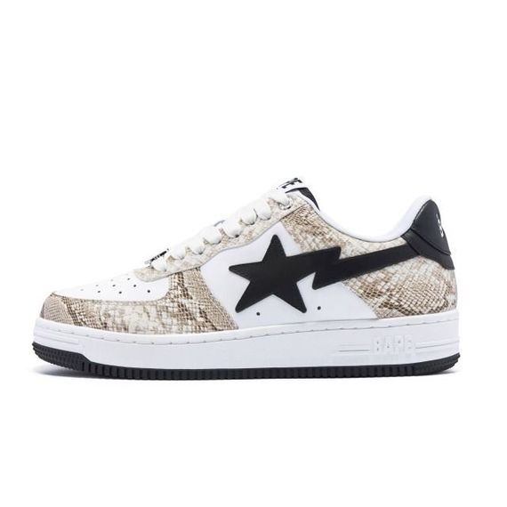 常に新たなフットウェアのスタイルを発信しつづけるBAPE STA™より、クラシックデザインの「スネークスキン」がリエディションとして登場 #Z世代Pick