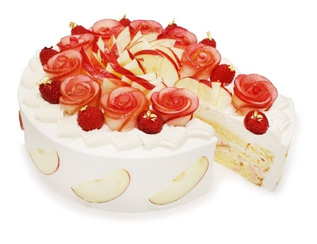 旬のりんごをパティシエの技で美しいケーキに！カフェコムサの「りんごフェア」 #Z世代Pick