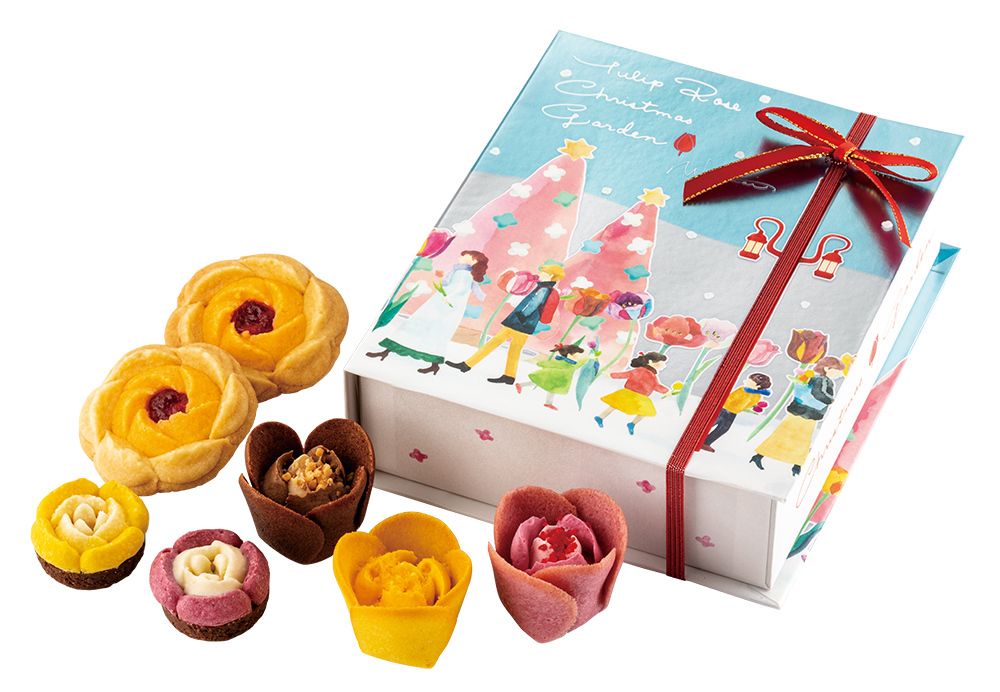 東京の大人気手土産、TOKYOチューリップローズ！お花のスイーツがあふれだすクリスマスギフトが登場！ #Z世代Pick