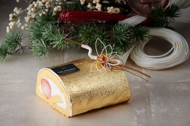新年のお祝いやお手土産に最適な『金箔ロールケーキ』限定販売！！ #Z世代Pick