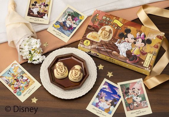 【必見！可愛すぎると話題！】「ミッキーマウス＆ミニーマウス」がテーマのふわふわキャラメルケーキが東京ばな奈から誕生！記念のポストカード付き！#Z世代Pick