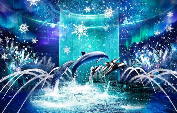 【幻想的なアートと魚たちの共演！】マクセル アクアパーク品川×ネイキッド、雪と氷に包まれた冬の海の世界へ　#Z世代Pick