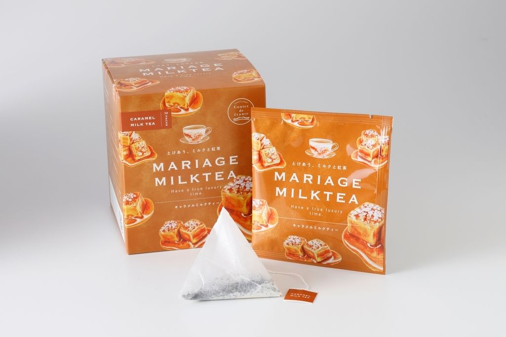 お湯を淹れるだけで楽しめる、香りにこだわりぬいた本格ミルクティーの新ブランド「MARIAGE MILKTEA（マリアージュミルクティー）」が登場　#Z世代Pick