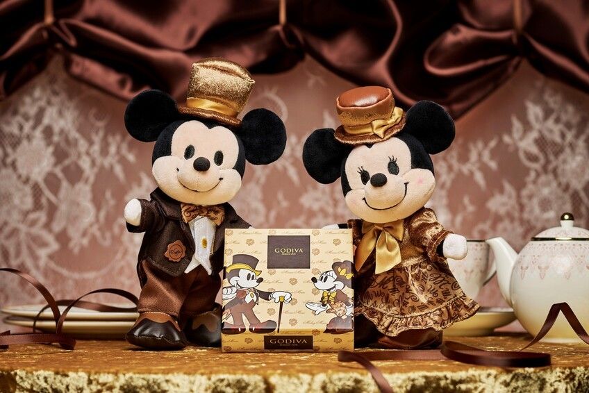 【ディズニー×GODIVA！】大好評を博したチョコレートカラーデザインのアイテムがミッキー&ミニーで登場！1月1日（日）より順次発売！#Z世代Pick