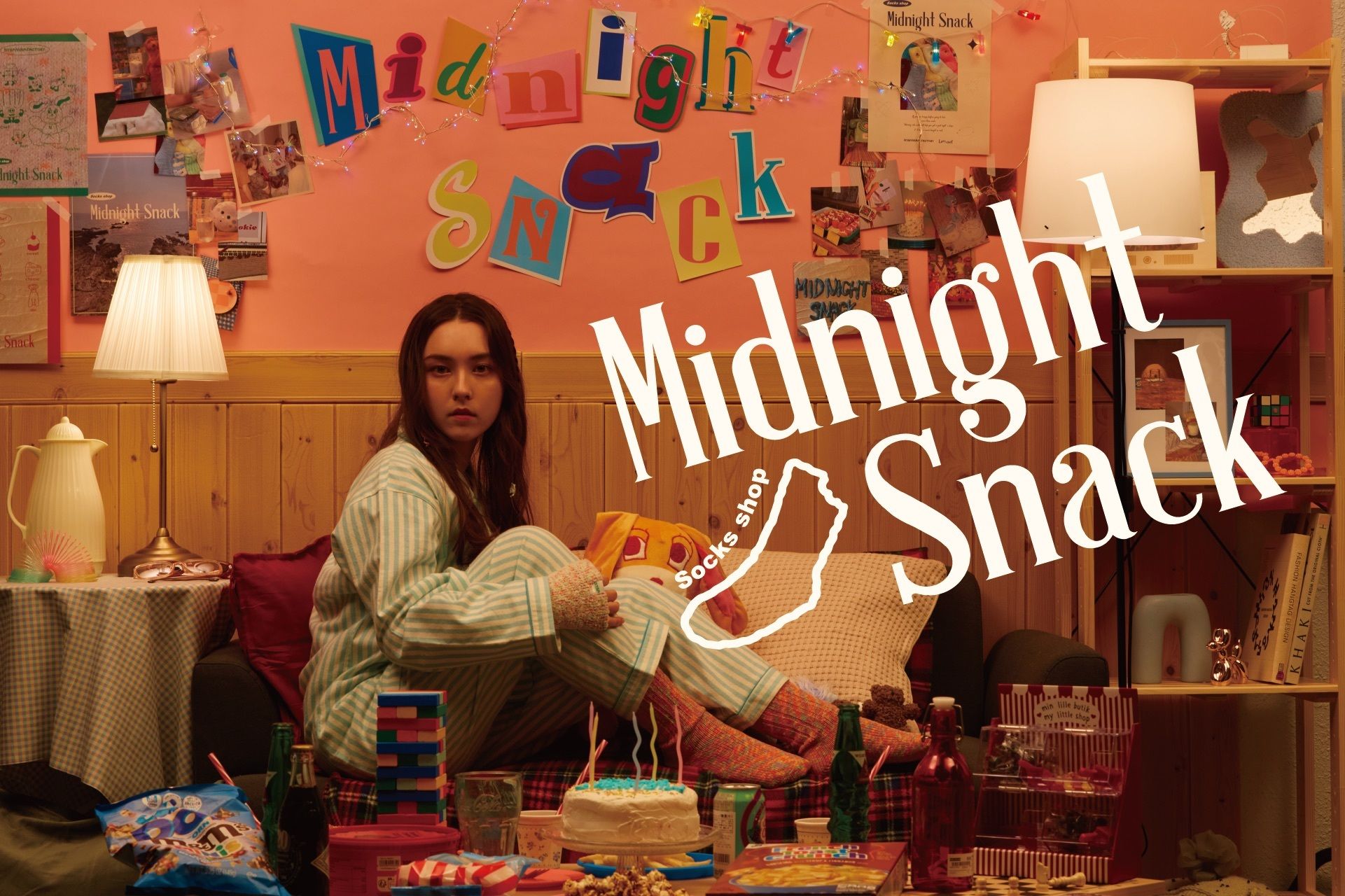レトロでゆるかわな韓国テイストのルームソックスブランド「MidnightSnack」がデビュー #Z世代Pick