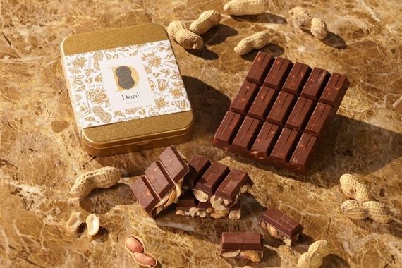 幸福感に満たされる、国産ピーナッツとチョコレートの黄金マリアージュ。ドレ・ピーナッツチョコレートが発売　#Z世代Pick