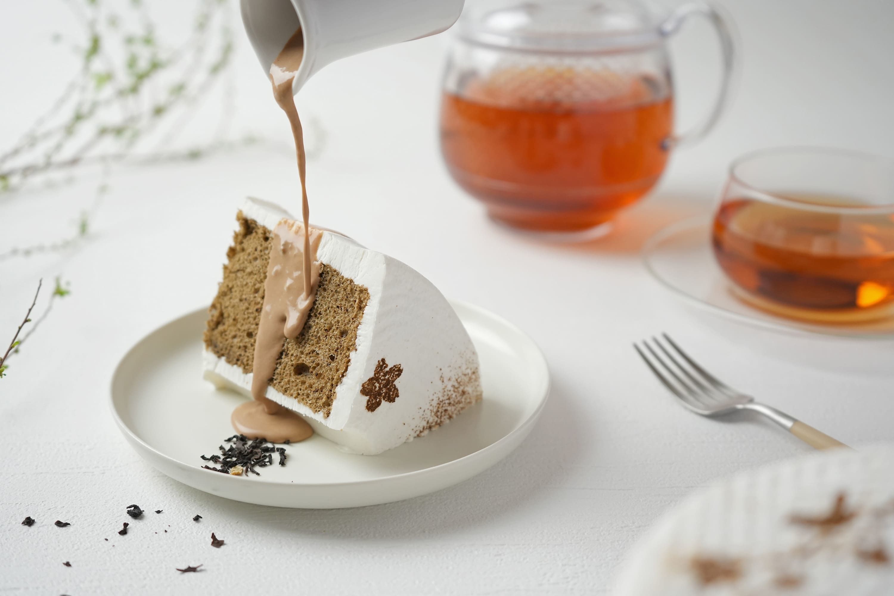 【春限定】シフォンケーキ専門店 から春限定デザインの紅茶シフォンケーキ」が発売！ #Z世代Pick