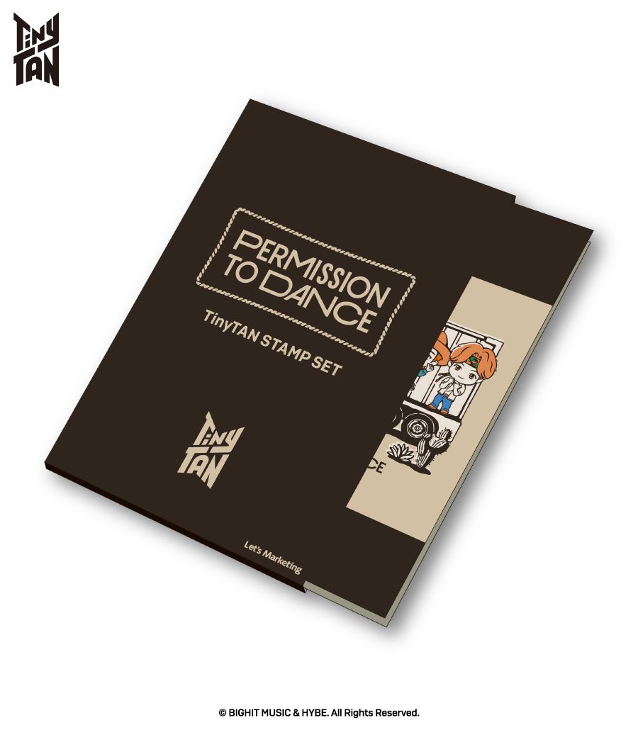 【TinyTAN】限定メモリアルフレーム切手セット第3弾が販売中！「Permission to Dance」限定デザイン！ #Z世代Pick