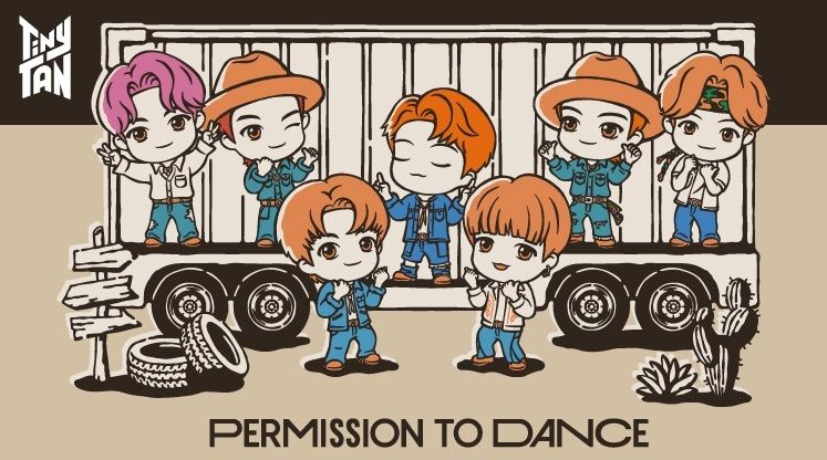 【TinyTAN】限定メモリアルフレーム切手セット第3弾が販売中！「Permission to Dance」限定デザイン！ #Z世代Pick